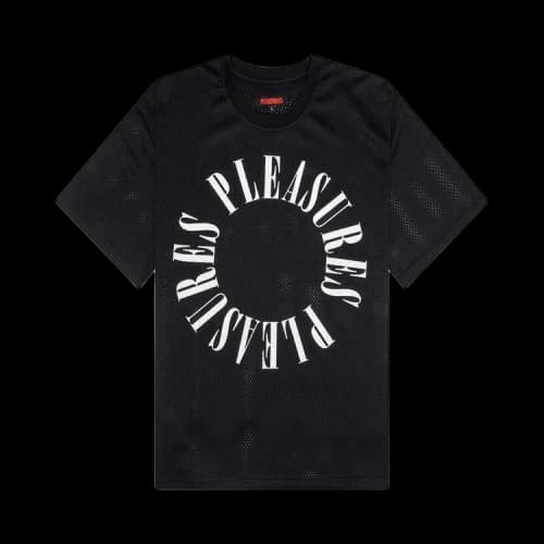 Pleasures Motive Mesh Shirt 'Black'