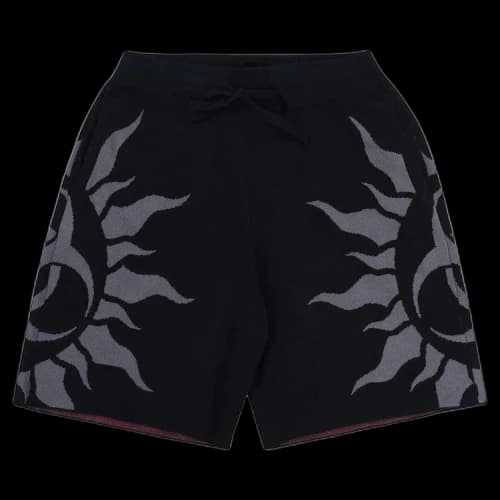 Pleasures Radiation Jacquard Shorts 'Black'