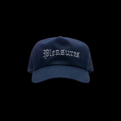Pleasures Chrome Snapback 'Navy'