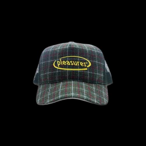 Pleasures Happier Plaid Trucker 'Green'