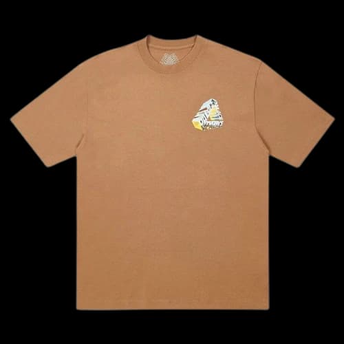 Palace Tri-Chrome T-Shirt 'Mocha'