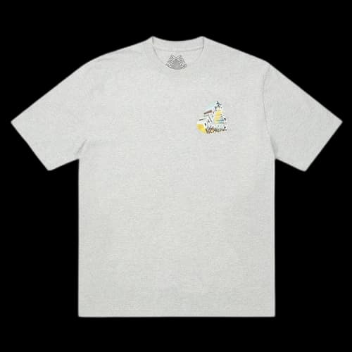 Palace Tri-Chrome T-Shirt 'Grey Marl'