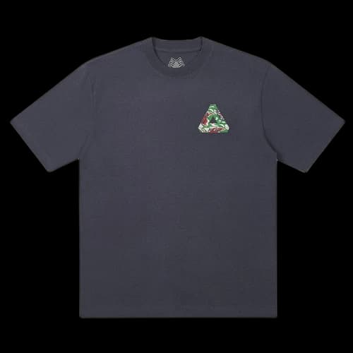 Palace Jungle Camo Tri-Ferg T-Shirt 'Navy'
