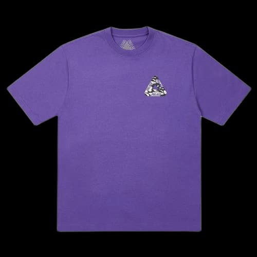 Palace Jungle Camo Tri-Ferg T-Shirt 'Regal Purple'