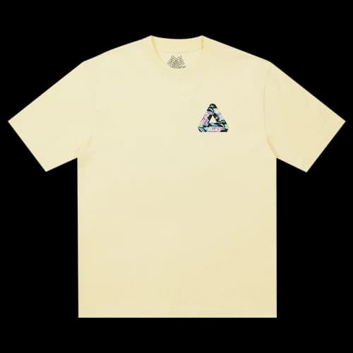 Palace Jungle Camo Tri-Ferg T-Shirt 'Mellow Yellow'