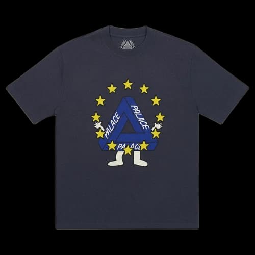 Palace Missing EU T-Shirt 'Navy'
