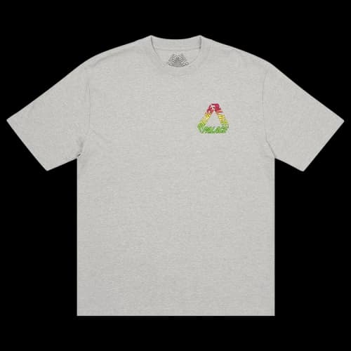 Palace Spectrum P3 T-Shirt 'Grey Marl'