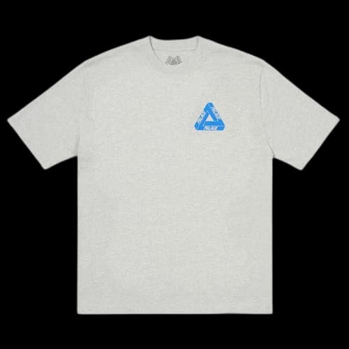Palace Tri Twister T-Shirt 'Grey Marl'