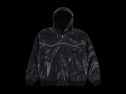 Pleasures Revenge Hooded Work Jacket Black