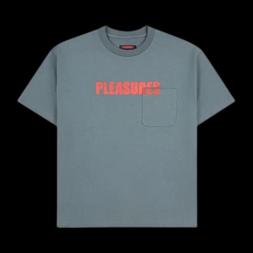 Pleasures Impact Pocket Heavyweight Shirt 'Olive'