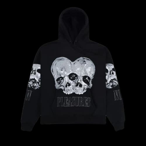 Pleasures Double Skull Hoodie 'Black'