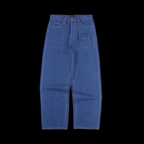 Pleasures Grind Baggy Jeans 'Indigo'