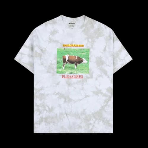 Pleasures Grass Fed T-Shirt 'Storm'
