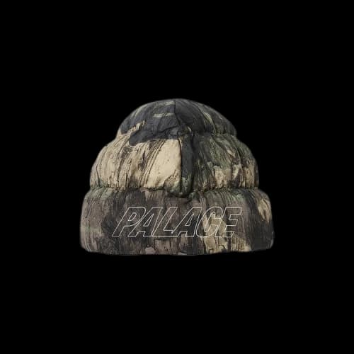 Palace Pertex Puffa Beanie 'Deep Forest'