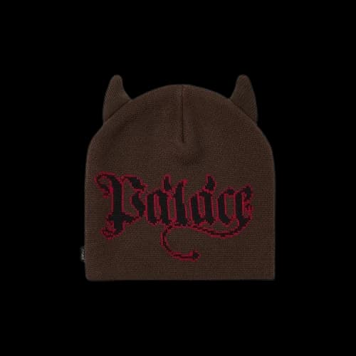 Palace Horny Nein Cuff Beanie 'Nice Brown'