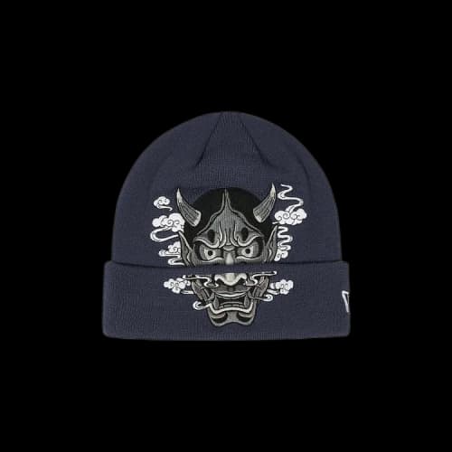Palace Masks New Era Beanie 'Navy'