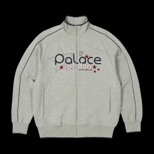 Palace Grimey Zip Funnel 'Grey Marl'