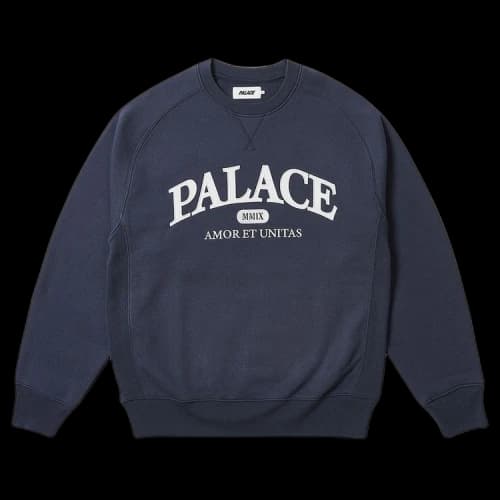 Palace Unitas Crew 'Navy'