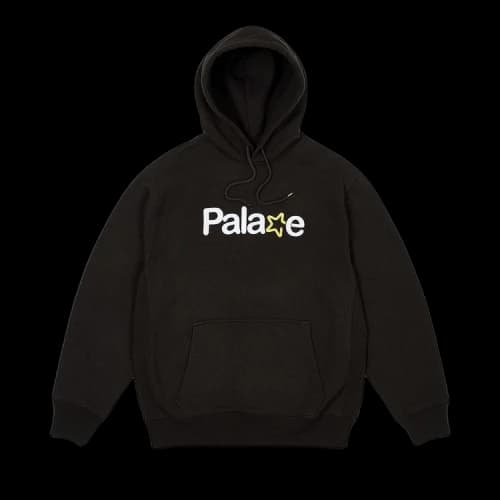 Palace Signature Hood 'Black'