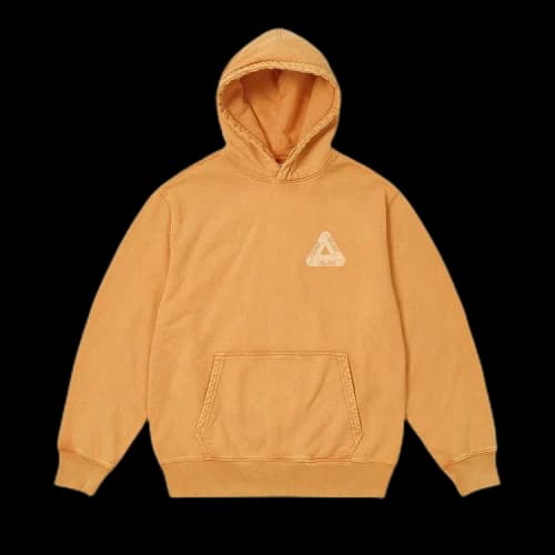Palace Washed Out Tri-Ferg Hood 'Orange'