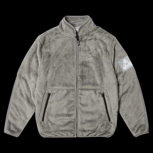 Palace Tech Fleece Funnel 'Light Grey'