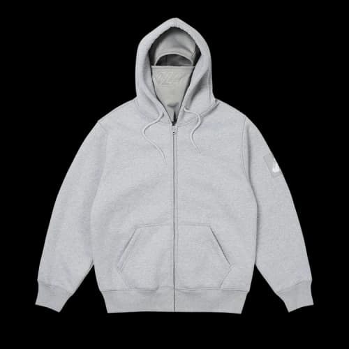 Palace Facemask Thermal Hood 'Grey Marl'