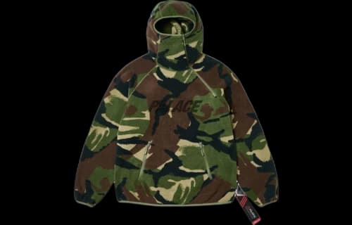 Palace Polartec Ninja Hood 'Woodland DPM'