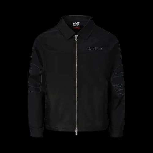 Pleasures Helmets Nylon Work Jacket 'Black'