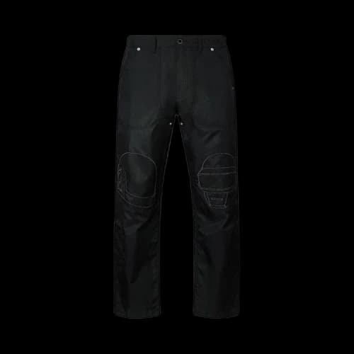 Pleasures Helmets Nylon Work Pants 'Black'