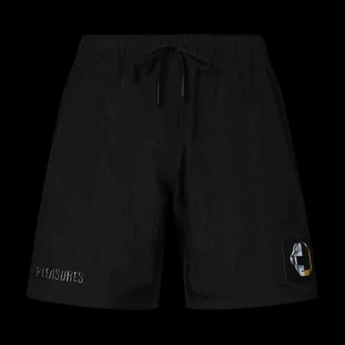 Pleasures Crush Hiking Shorts 'Black'