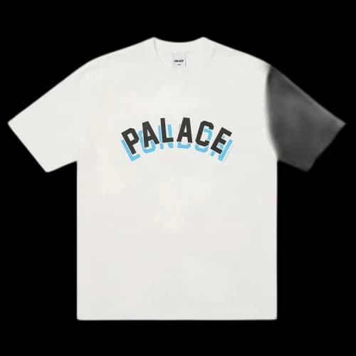 Palace London Stack T-Shirt 'White'