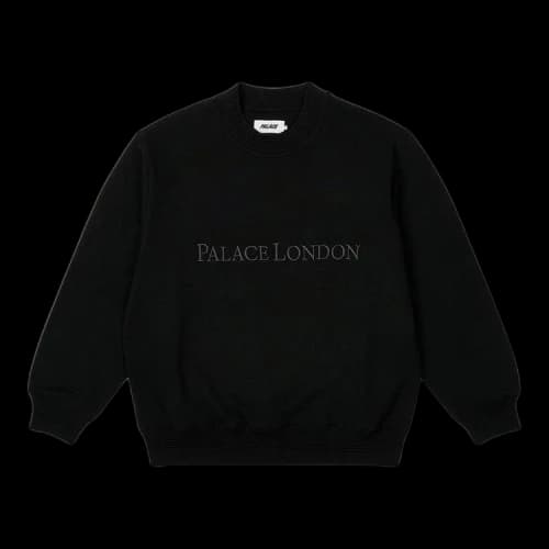 Palace London Crew 'Black'