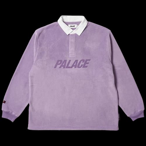 Palace Polartec Rugby 'Lilac'