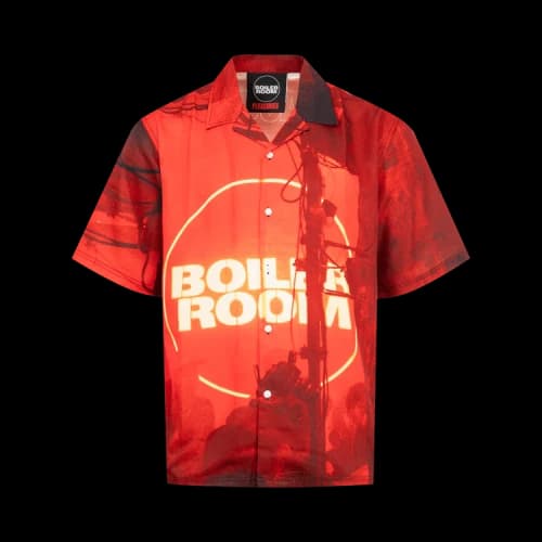Pleasures Venue Button Up 'Red'