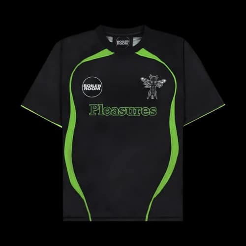 Pleasures Aqua Soccer Jersey 'Black'