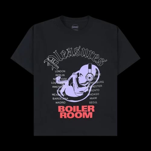 Pleasures Headphone T-Shirt 'Black'