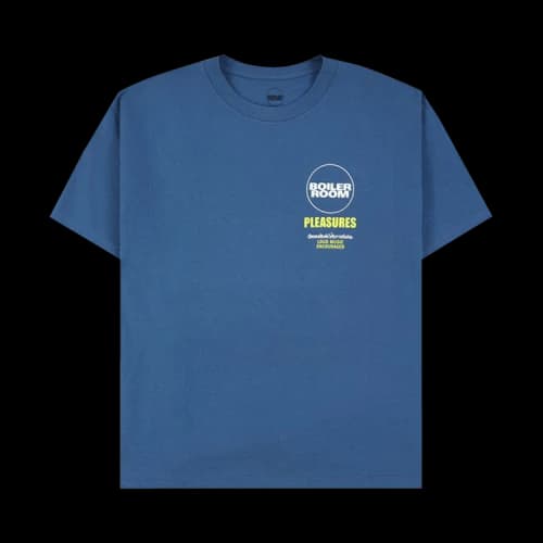 Pleasures Turntable T-Shirt 'Blue'