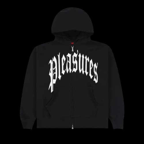 Pleasures Twitch Zip Hoodie 'Black'