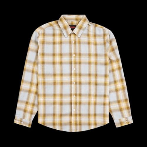 Pleasures Dizzle Button Up 'Dijon'