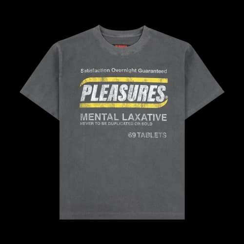 Pleasures Relief Heavyweight Tee 'Black'