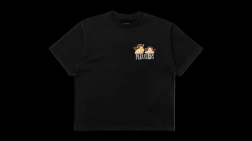 Pleasures Dynamic Short Sleeve Crewneck Black