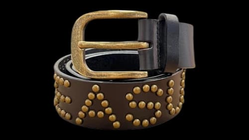 Pleasures Studded Belt Black