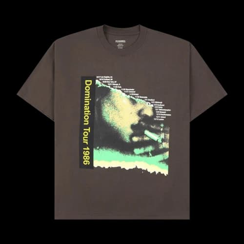 Pleasures Domination T-Shirt 'Brown'