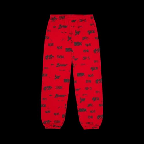 Sp5der Sex Aop Sweatpant 'Red'