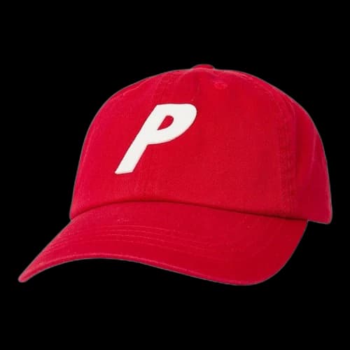Palace P 6-Panel 'Truest Red'