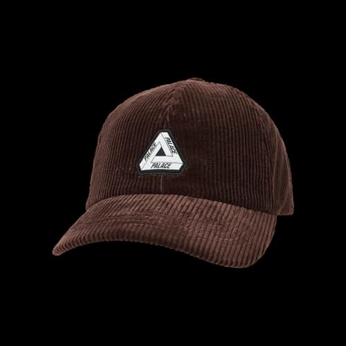 Palace Cord Tri-Ferg Patch 6-Panel 'Brown'