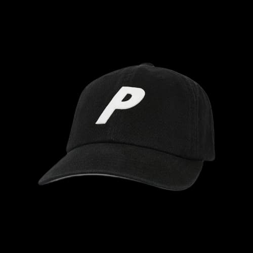 Palace P 6-Panel 'Black'