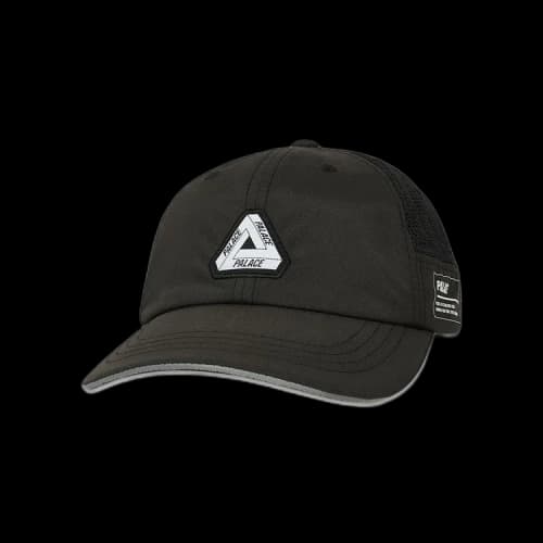 Palace Military Shell Tri-Ferg Patch 6-Panel 'Black'