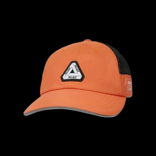 Palace Military Shell Tri-Ferg Patch 6-Panel 'Orange'