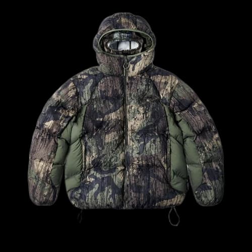 Palace Pertex Matte Balaclava Puffa 'Deep Forest'